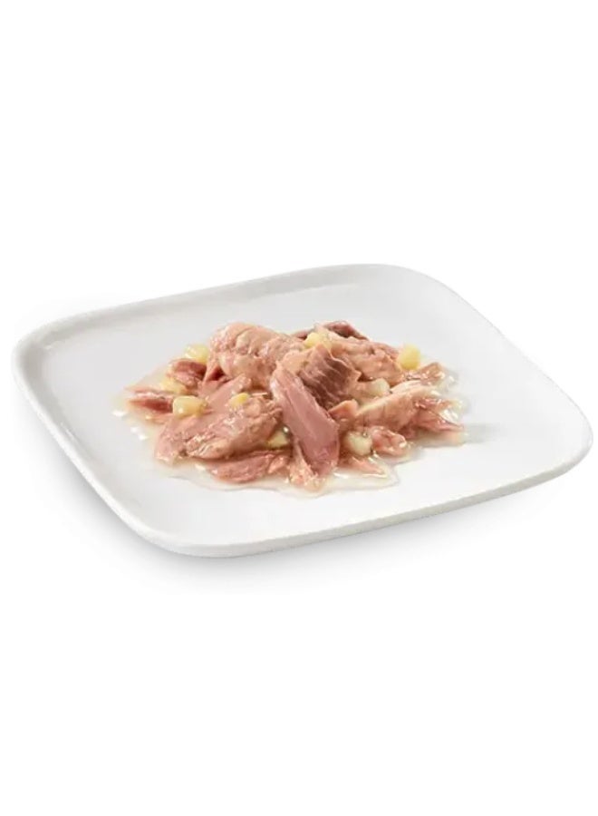 Schesir Dog Wet Food Ocean Fish with Tuna 85g Pack of 14 | Natural Premium Small Dog Meal in Velvety Sauce with Sustainable Fish & High Protein Nutrition - Image 4